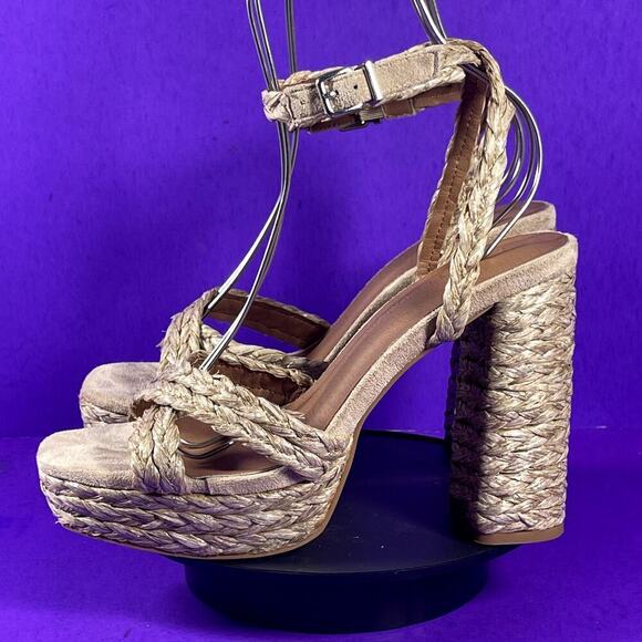 Gabrielle Union Women's Marianne Woven Platform Sandals Shoe Size 9-NEW‎ - Picture 3 of 8